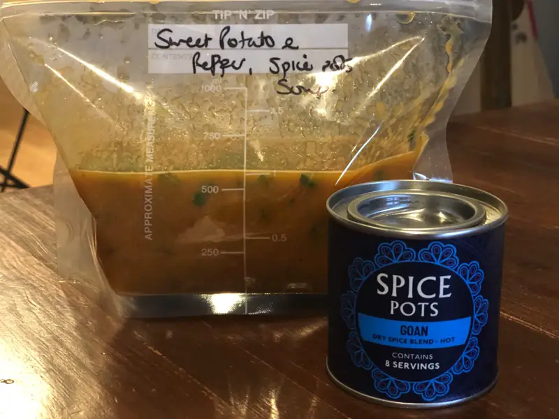 Spiced sweet potato soup - The Batch Lady