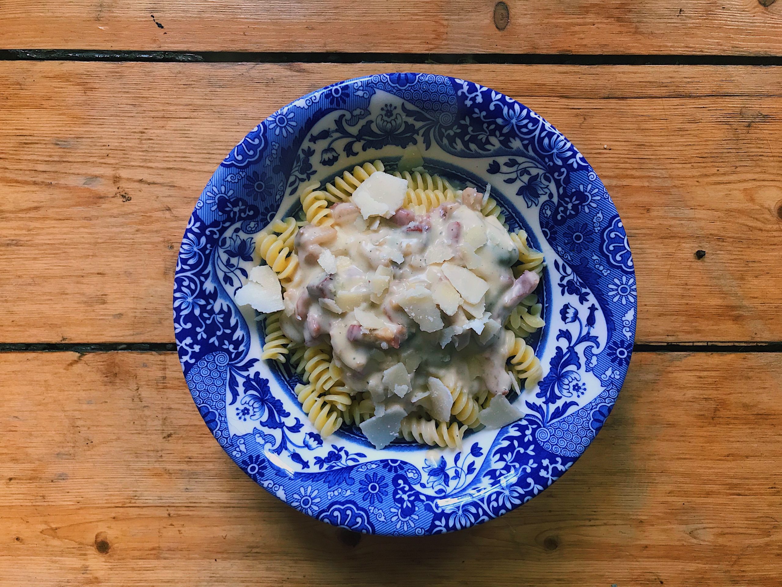 Cheesy bacon and mushroom pasta sauce - The Batch Lady