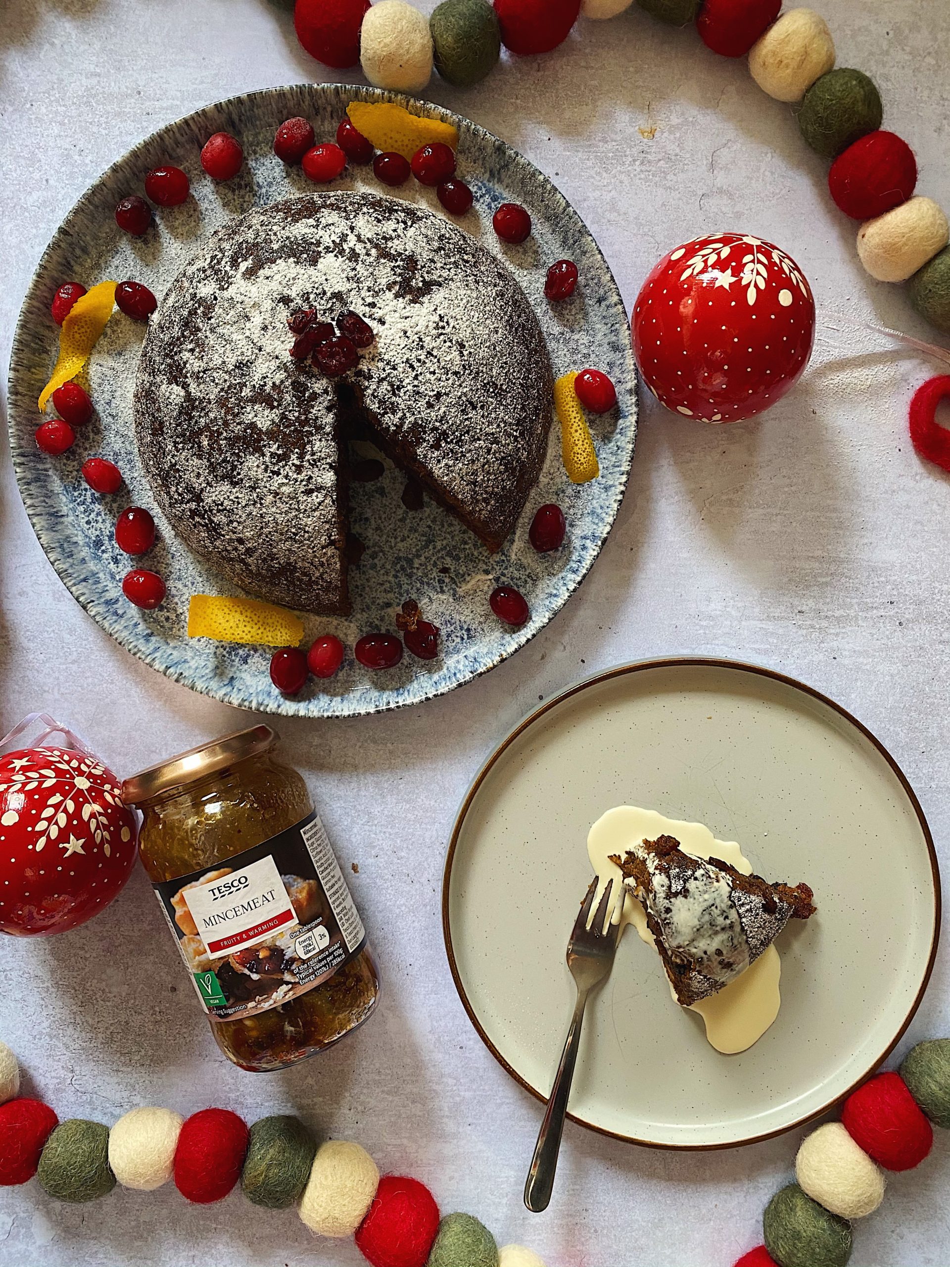 Easy Christmas Pudding - The Batch Lady