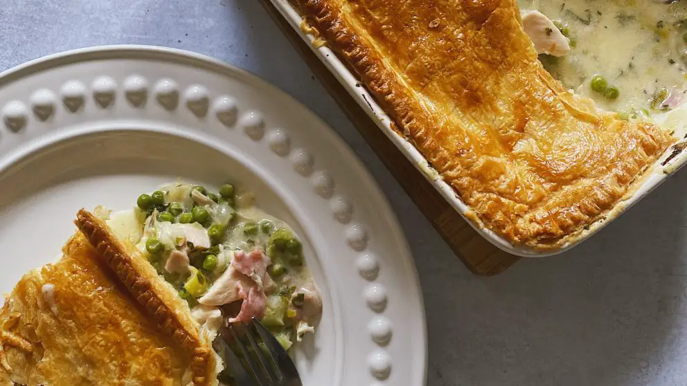 Leftover Turkey and Ham Pie The Batch Lady