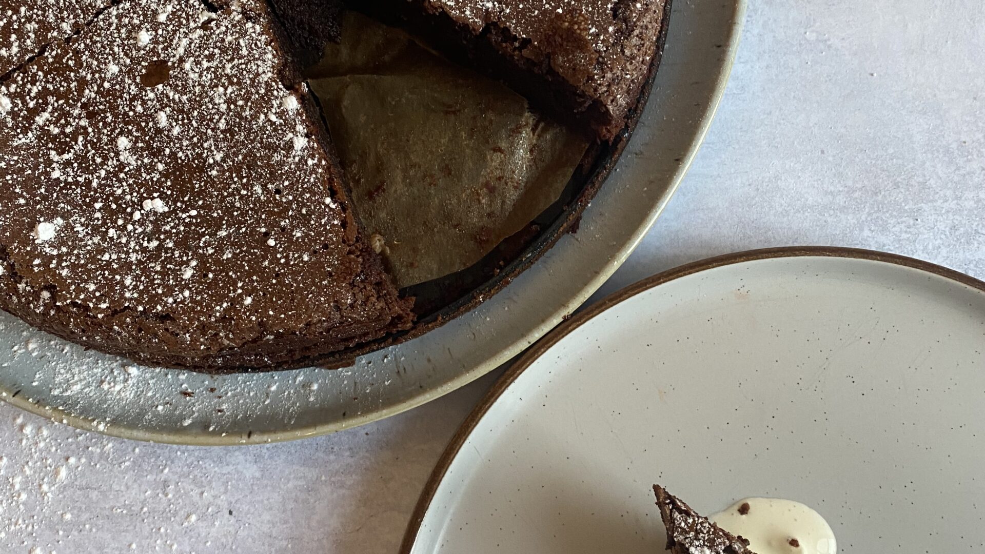 Flourless Chocolate Cake with Orange