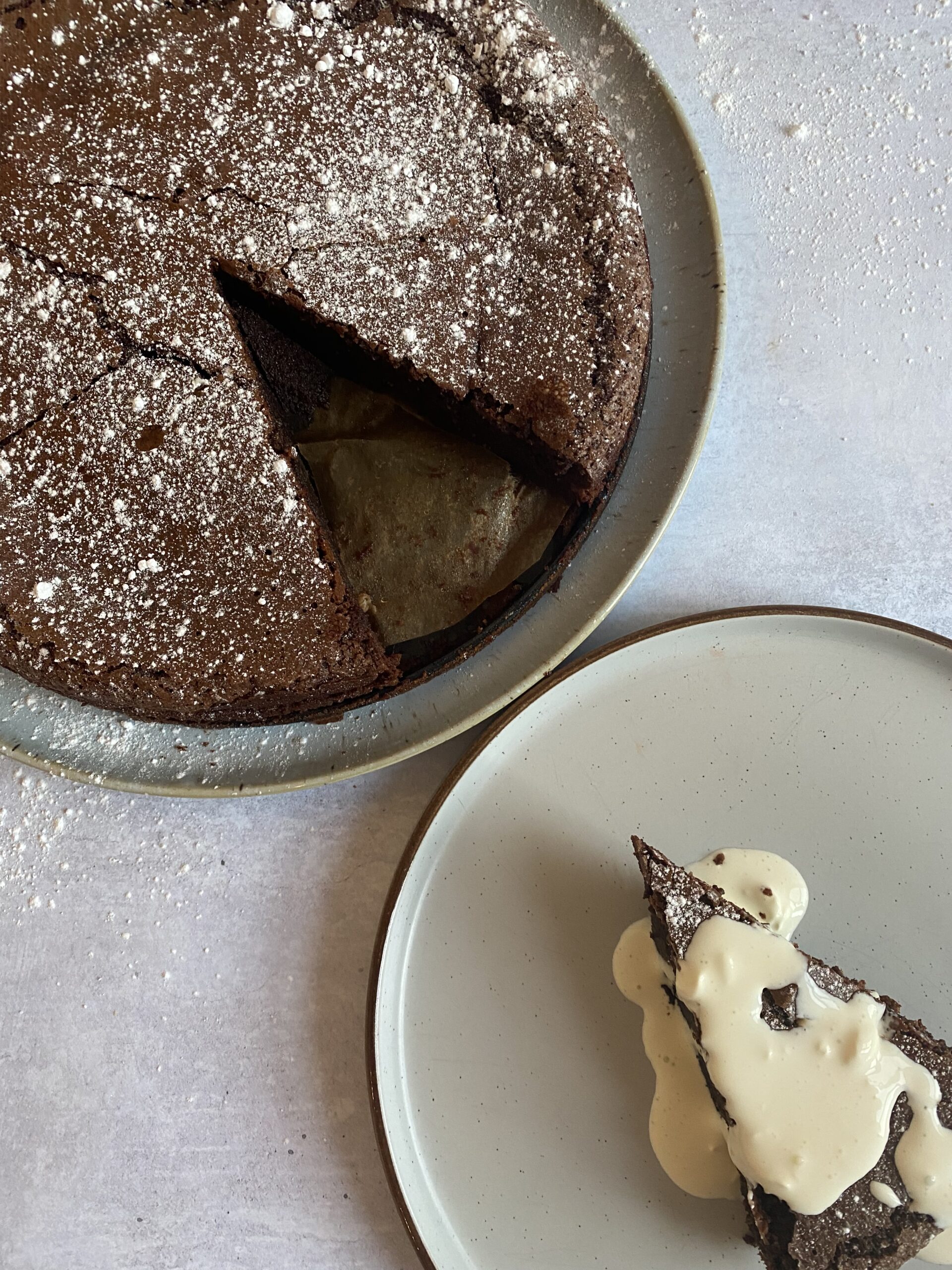 Gluten Free Chocolate Almond Torte The Batch Lady