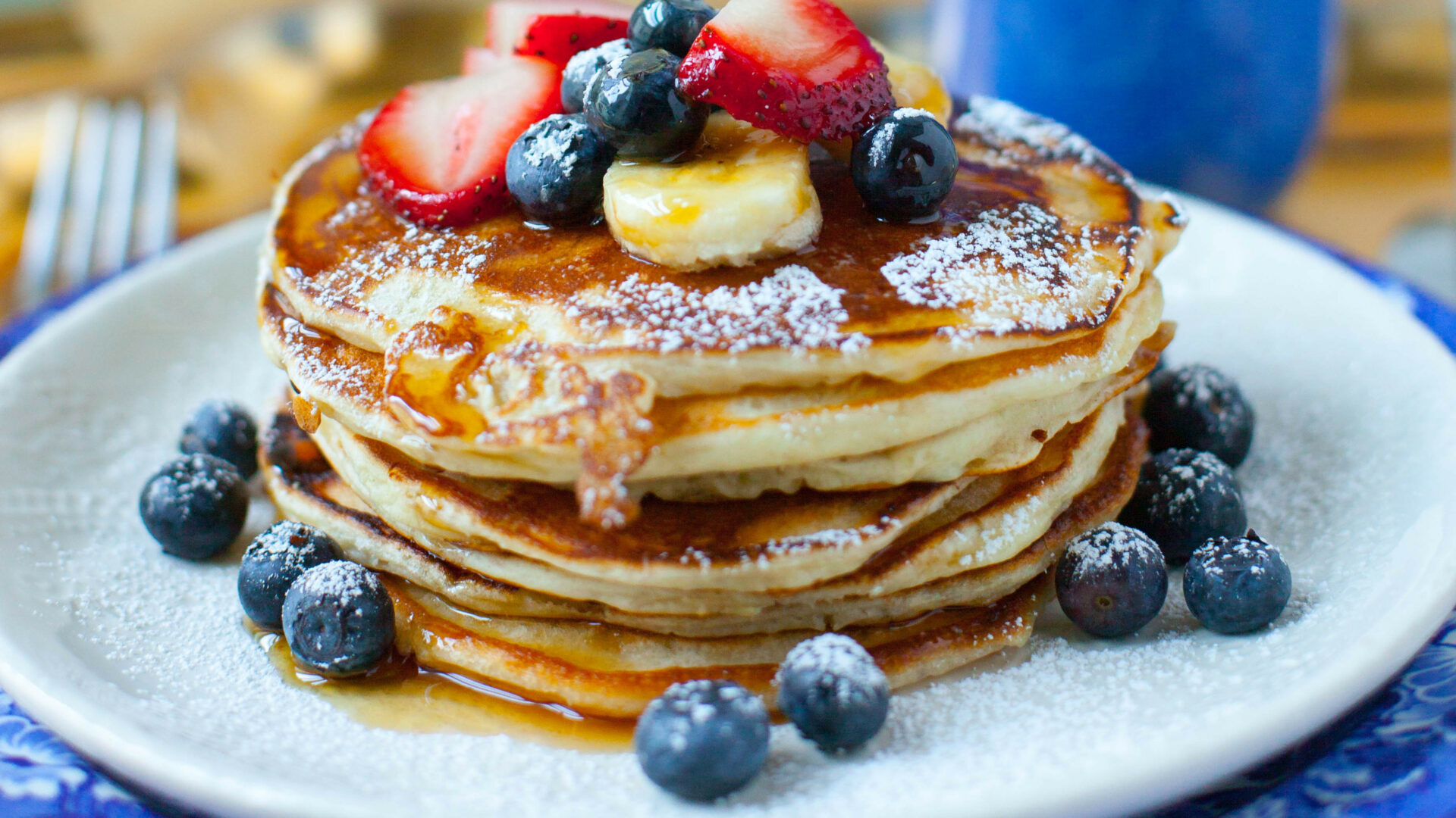 Gluten Free American Pancakes - The Batch Lady