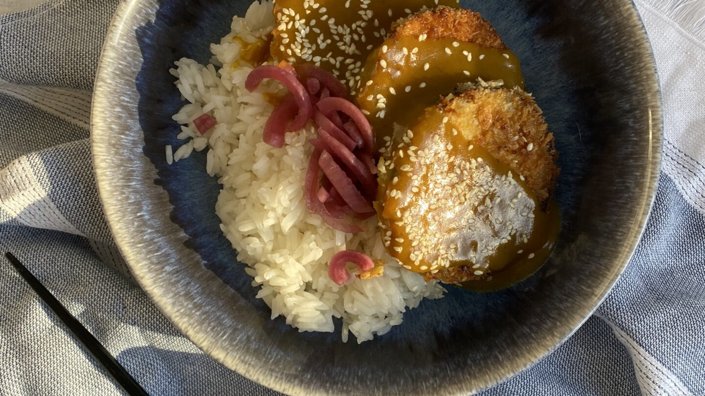 Aubergine Katsu Curry The Batch Lady